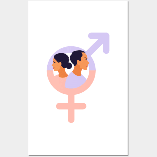 Gender Equality is a Fundamental Right Posters and Art